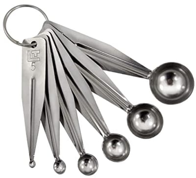 Vruchtvleeslepels Set van 6 - Professionele Keukenapparatuur voor Vingerfood en Cocktaildecoratie