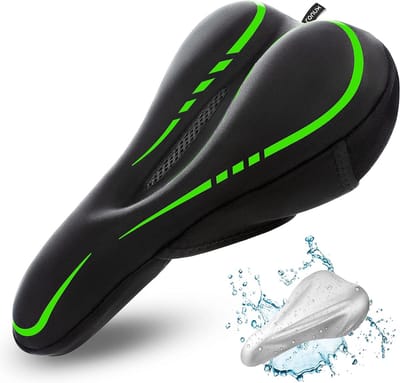 Comfortabel fietszitkussen met Memory Foam en Gel voor pijnvrije ritten