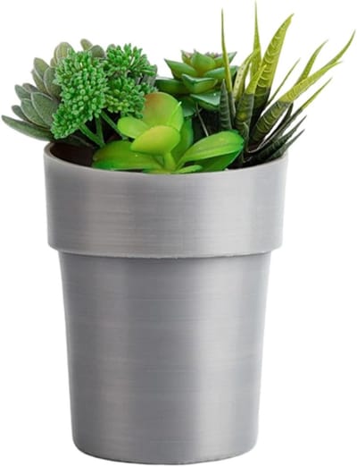Bloempot Kluis - Sleutelkluis Tuin - Waardevolle Spullen Verbergen - Weerbestendige Structuur - 151 x 152 x 151 cm - Grijs