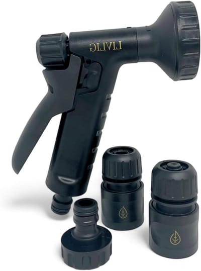 LIVLIG - PureCycle tuinirrigatieset – 1/2 inch irrigatiespray met 75% gerecyclede materialen, voor het besproeien van perken en potplanten