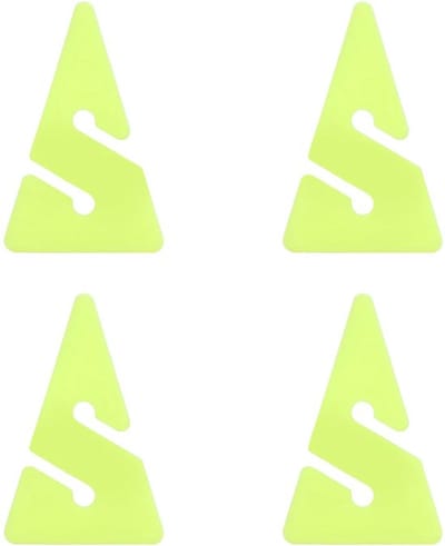 Lijnmarker - 4 Stuks - Duurzaam ABS Materiaal - Opvallende Kleur - Voor Technisch Duiken - Inclusief Gids Touw - Duikmarker