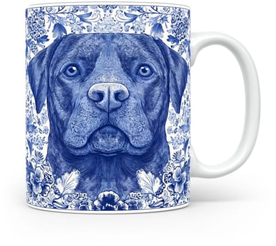 Mok Rottweiler Beker voor koffie of tas voor thee, cadeau voor dierenliefhebbers, moeder, vader, collega, vriend, vriendin, kantoor, opa, oma, hond, kerst, sinterklaas, verjaardag
