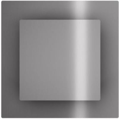 Hotbath &More VGV015 ventilatierooster vierkant met klemmen geborsteld gunmetal PVD