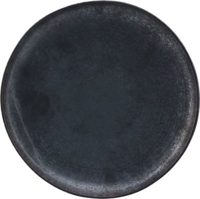 House Doctor - Pion Lunch Plate Ø 21,5 cm - Black/Brown (206260204)