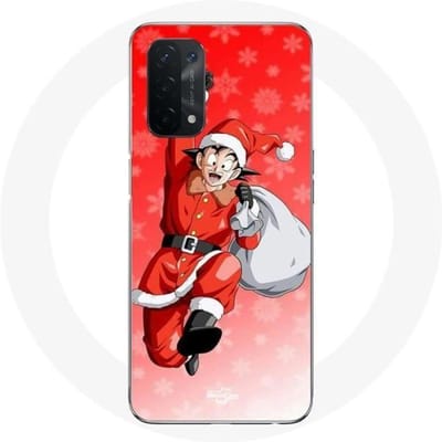 Coque - Maniacase - Oppo A54 5G - Anime Son Goku - Protection - Souple noir