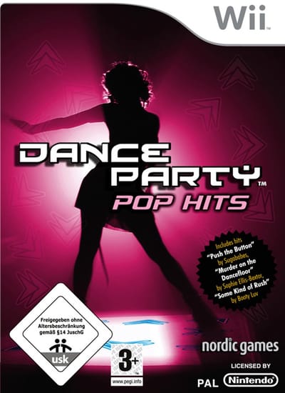 Dance Party Pop Hits - game only (Nintendo wii tweedehands game)