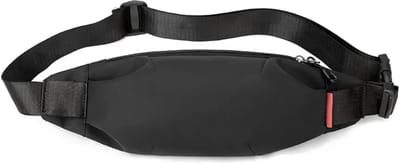 Heuptasje - Fanny Pack - Waterafstotend - Geschikt voor Telefoons tot 6.7 inch - Verstelbare Riem - Verborgen Ritsvak - Compact & Lichtgewicht - Zwart - Unisex - Crossbody & Heuptas