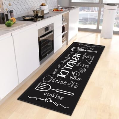 Keukenvloermat Deurmat voor Woonkamer Slaapkamer Deur Balkon Decoratieve Vloermat Antislip Lange Strook Gebiedskleed 40*120cm
