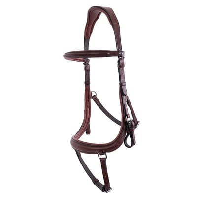 Trust Hoofdstel Lisbon Bruin/Silver - Full | Zilver | Hoofdstel paard