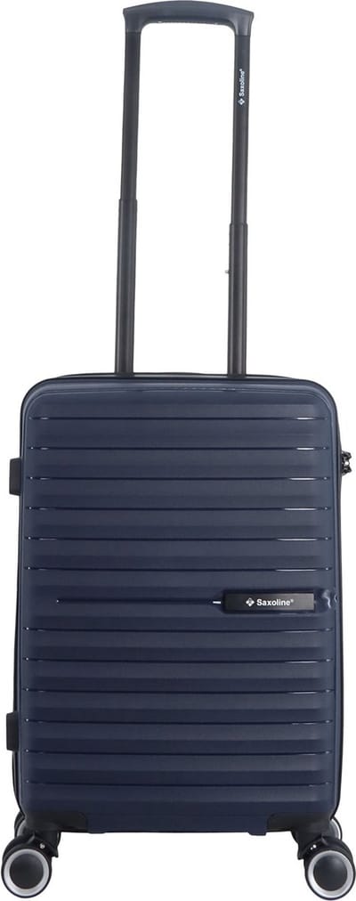 Saxoline – Fiesta | Handbagage / Harde Koffer / Reiskoffer – Small (33L) – Marine Blauw - Marineblauw / Small