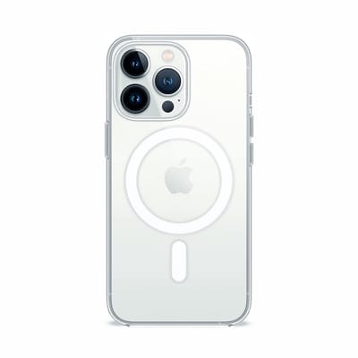 iPhone 13 Pro hoesje - Transparant hoesje / Starcase Doorzichtig / Clear Case / iPhone hoesje met Magsafe