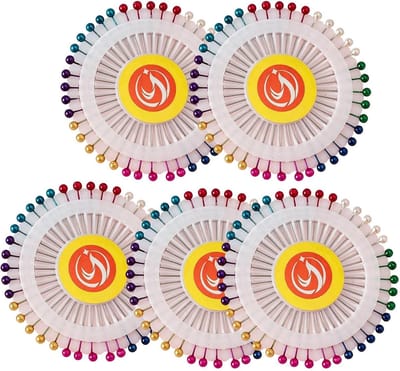 Rechte Spelden - Naaispelden Quiltspelden - Knutselprojecten Organiseren - Parelkop Decoratief - 200 Stuks - Veelkleurig