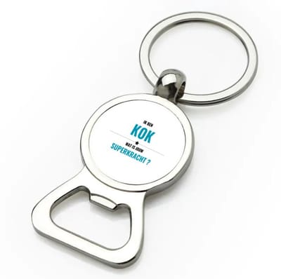 Akyol - ik ben kok wat is jouw superkracht? flesopener - Kok - iemand die goed kan koken - mensen die kok zijn - kook liefhebbers - verjaardagscadeau - verjaardag - cadeau - kado - geschenk - gift - 9 bij 3 cm