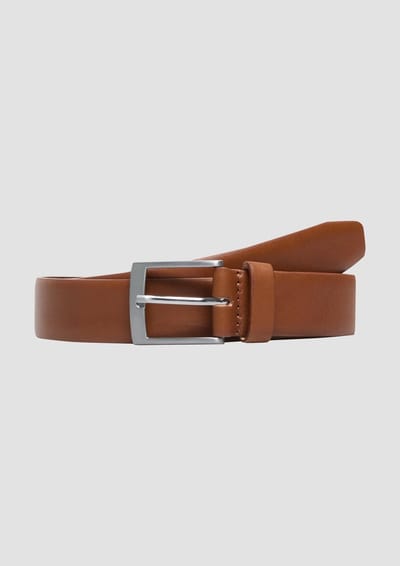 Riem van echt leer model 'Basic Belt'