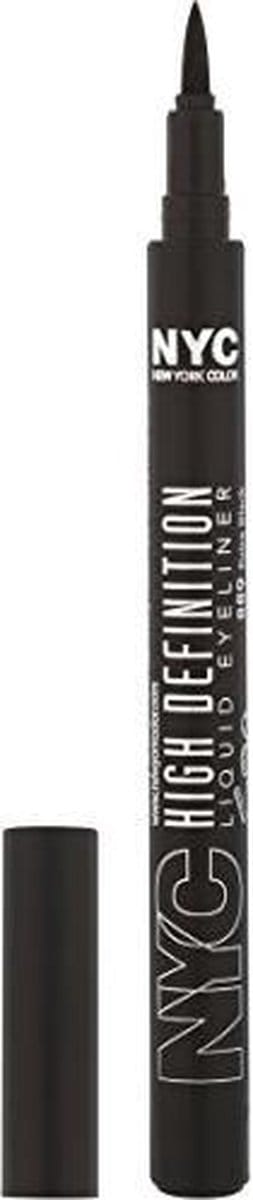 NYC high definition liquid eyeliner 889 extra black