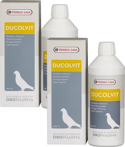 Versele-Laga Oropharma Ducolvit Vitaminencomplex - Duivensupplement - 2 x 500 ml Vloeibaar