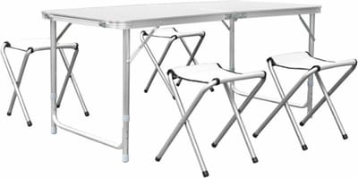 Bolt Edge Picknicktafel - 4 personen - Inklapbaar - Verstelbaar in hoogte - Geschikt voor camping