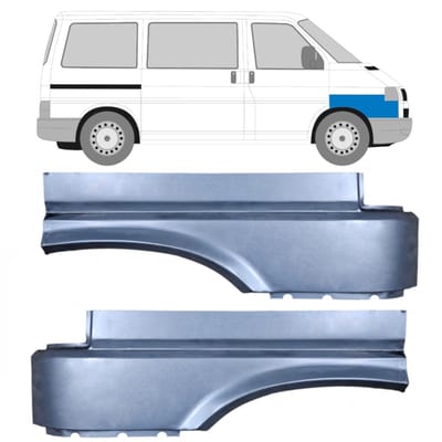 Reparatiepaneel voorspatbord voor Volkswagen Transporter T4 1990-1996