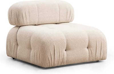 Asir - Bankbed - Slaapbank - 1-zitplaats - Room-middendeel - 95 x 95 x 75 cm