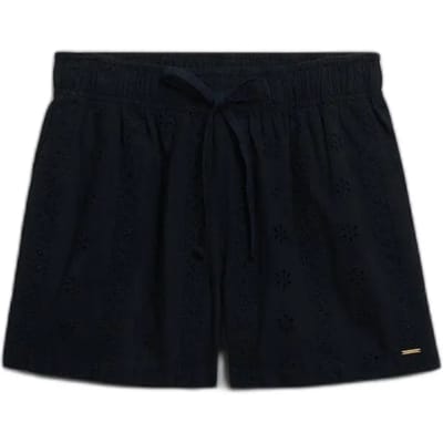 Superdry - Katoenen Broderie Strandshorts - Dames - Korte broeken