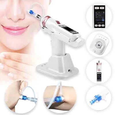Mesogun - Mesoinjector - Mesotherapie voor Gezicht - Haar - Fillers - Dermapen - Cartridges - Verminder Rimpels & Fijne Lijntjes en nog veel meer!