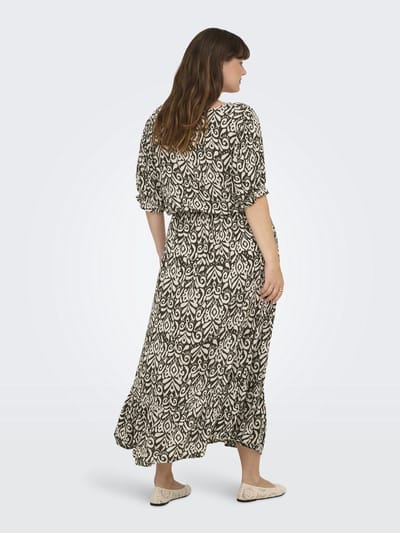 ONLY CARMAKOMA - CARCHIANTI S/S LONG DRESS WVN NOOS - Dames - Maxi jurken