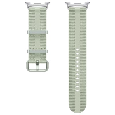 Originele Nylon Athleisure Band voor de Samsung Galaxy Watch 9 (40/44mm) / Watch 8 (40/44mm) / Classic (46mm) - Maat M/L - Sage