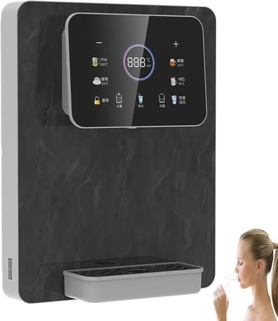 Warmwaterdispenser Wandmontage - Direct Heet Water - Snel Drankjes Maken - Vijf Temperatuur Niveaus