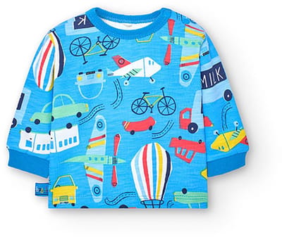 Boboli 148148 Trui Blauw 1 Months Jongens,Meisjes