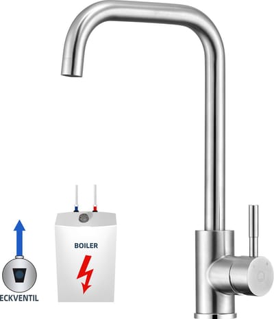 CECIPA max max Keukenkraan- Lage druk Keukenkraan - 360° draaibare keukenkraan - Waterbesparende keuken kraan- zliver