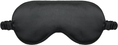 Consumerce® Zijdezacht Verduisterend Slaapmasker – Zwart – Vrouwen Mannen en Kinderen – Slaap Masker Meditatie – Meditations Slaapmaskers – Oogmasker – Mediteren – Beter Slapen Oog Nachtmasker – Blinddoek – Blinddoeken – Slaapbril – Nacht Reizen