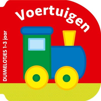 Kartonboek Voertuigen - Duimelotjes