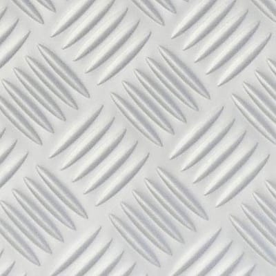 Decoratie plakfolie - traanplaat - glimmend - zilver - 45 cm x 1,5 meter zelfklevend - meubelfolie