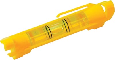Silverline Lijnwaterpas - Compact - Lichtgewicht - Geel - 75 mm