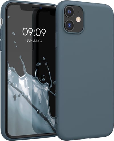 kwmobile telefoonhoesje geschikt voor Apple iPhone 11 - Hoesje voor smartphone - Back cover in leisteen