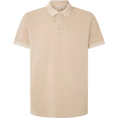 Pepe Jeans New Oliver Gd Korte Mouw Poloshirt Beige XL Man