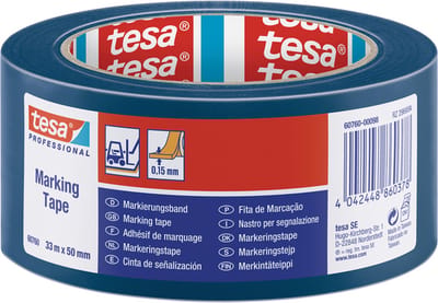 Markeringstape tesa® Professional 60760 PV1 50mmx33m blauw | 6 stuks