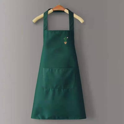 1 stuks Keuken Oliebestendig Schort Schattige Cactus Huishoudschorten Vrouwen Mannen Waterdicht Tuinieren Bakschort Keukenaccessoires One size