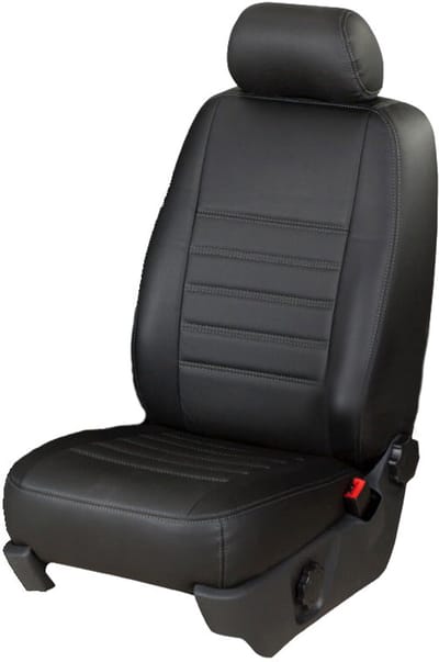 Pasvorm stoelhoezen Renault Master 2024-heden - Kunstleer zwart