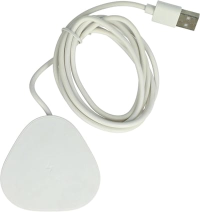 Oplaadstation Speaker - Docks Lader - Draadloos Luisteren - Compact Ontwerp - 8.7 x 7.2 cm - Wit