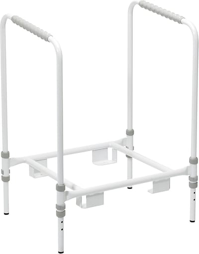 Toilet Frame - Ondersteuning Handgrepen - Veilig Toiletgebruik - In Hoogte Verstelbaar - 5.82 kg