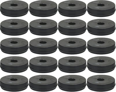 Meubelglijders met QuickClick Systeem voor Schroeven - Ø 17 mm, Hoogte 4 mm, 20 Stuks