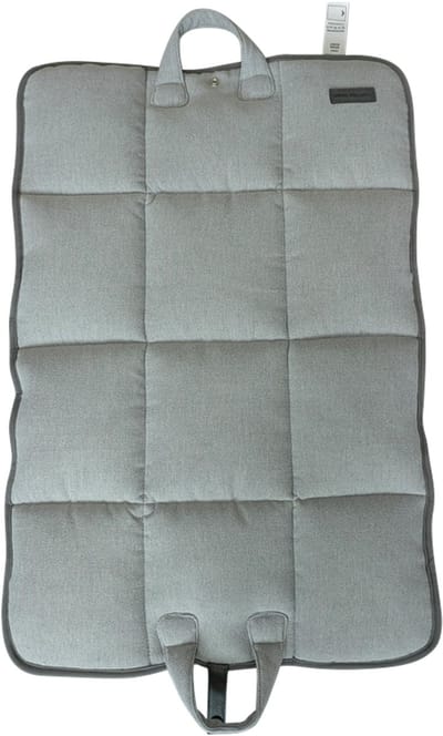 Animal Boulevard Home&Away Hondenkussen Reismat 2-Zijdig - Kleur: Lichtgrijs - Maat S: 100x75 cm
