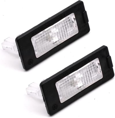2X Verlichting van de kentekenplaatlamp Voor VW Golf Plus Passat Sharan Tiguan Touareg Touran Voor Skoda Fabia Octavia Rapid Superb Yeti Voor Seat Alhambra Ateca Ibiza ST 5N0943021