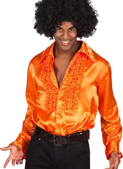 Boland - Shirt Party oranje (M) - Volwassenen - Danser/danseres - Koningsdag - Holland - Supporter - Disco