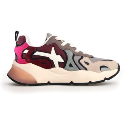 W6YZ-sneakers met patroon