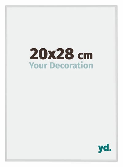Your Decoration - Fotolijst 20x28 cm - Aluminium - Zilver Mat - Miami