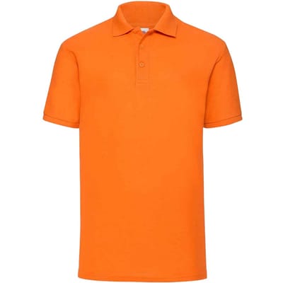 Fruit of the Loom Heren 65/35 Poloshirt (Oranje)