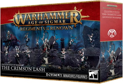 Beeldje Games Workshop Warhammer AoS - Daughters of Khaine Le Fouet Pourpre