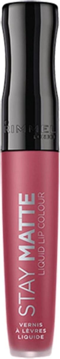 Rimmel London Stay Matte Liquid Lip Colour - Rose & Shine - Mauve-Rose